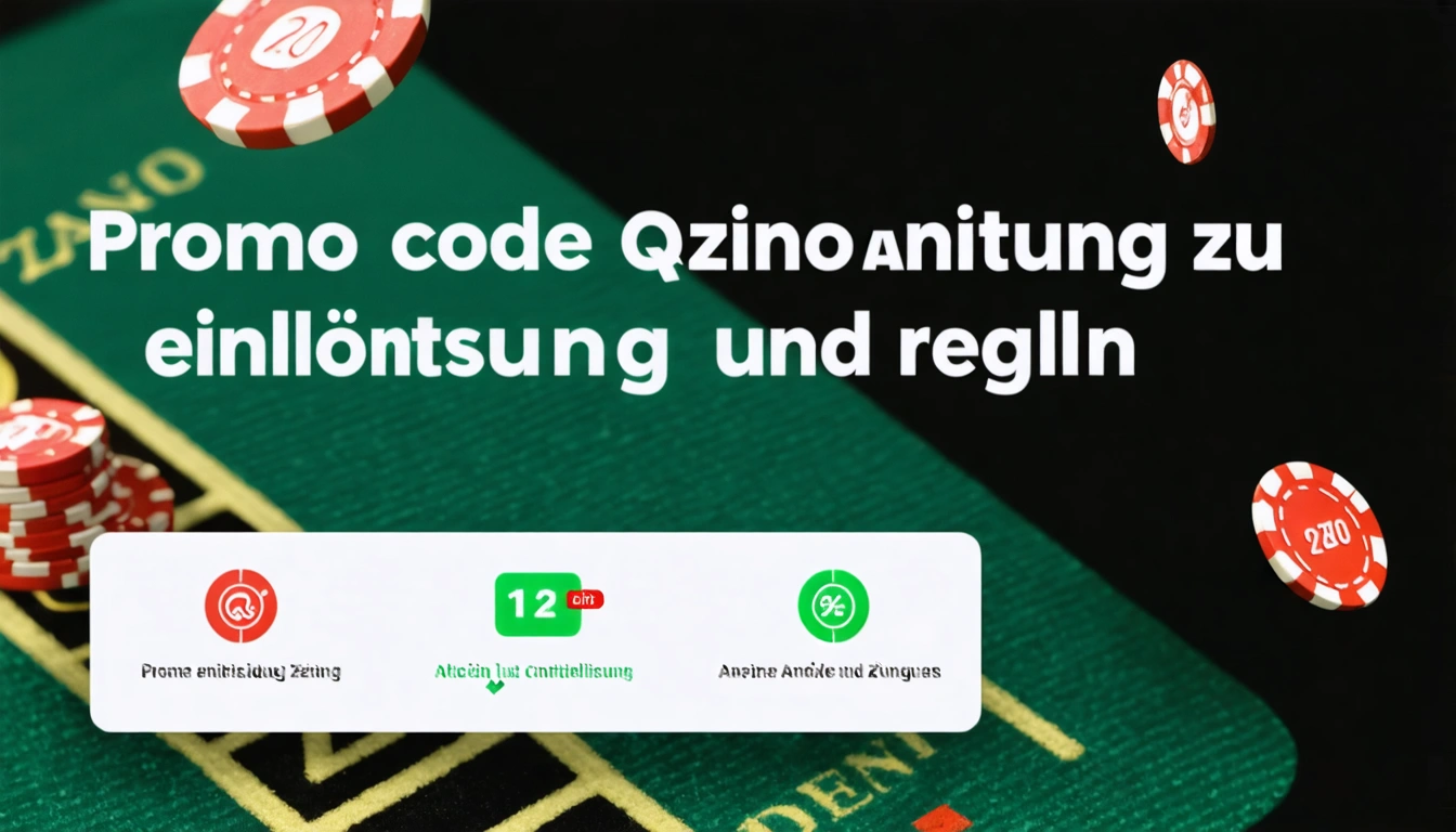 Promo code qzino Anleitung zu Einlösung und Regeln