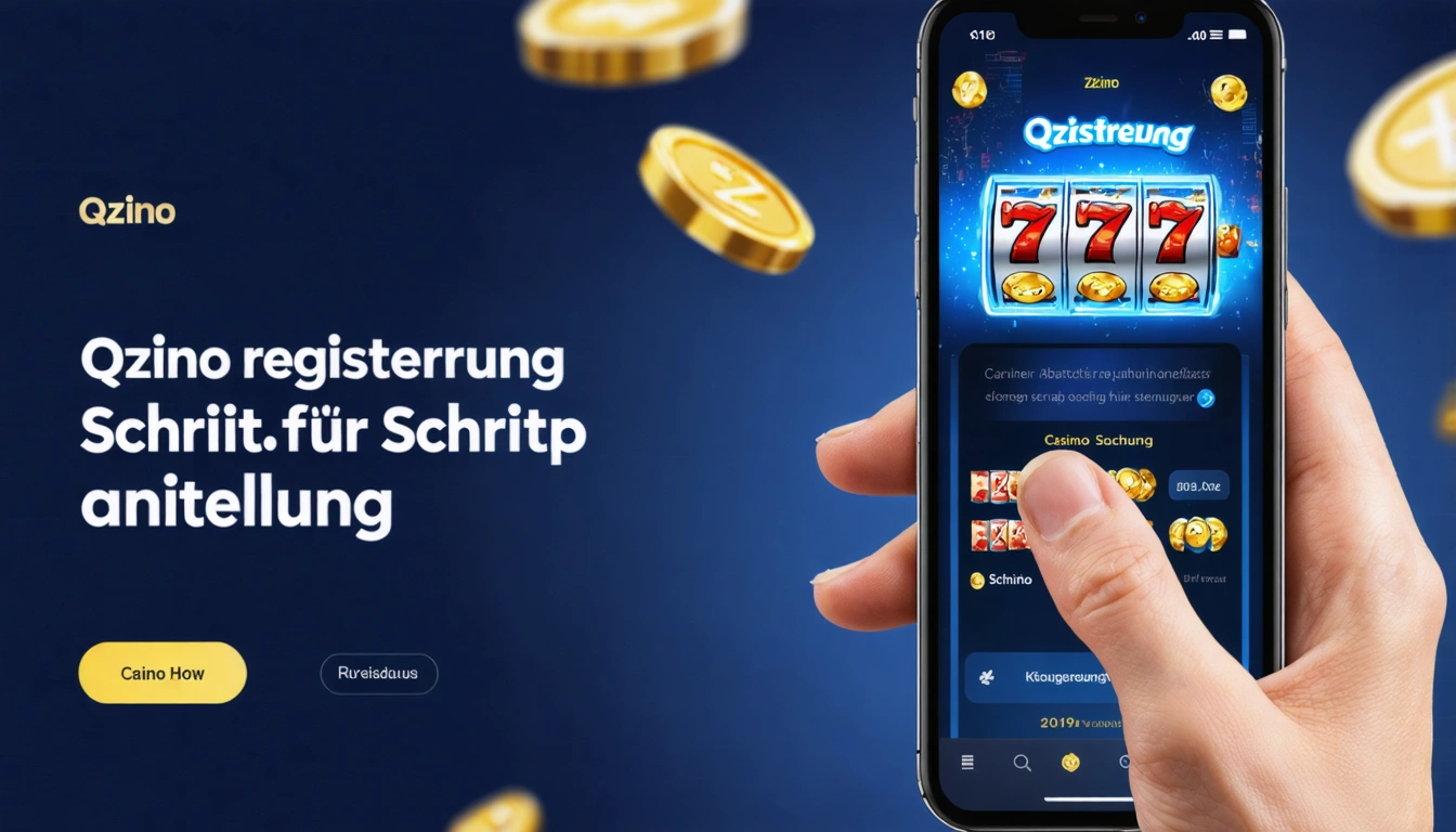 Qzino registrierung Schritt für Schritt Anleitung