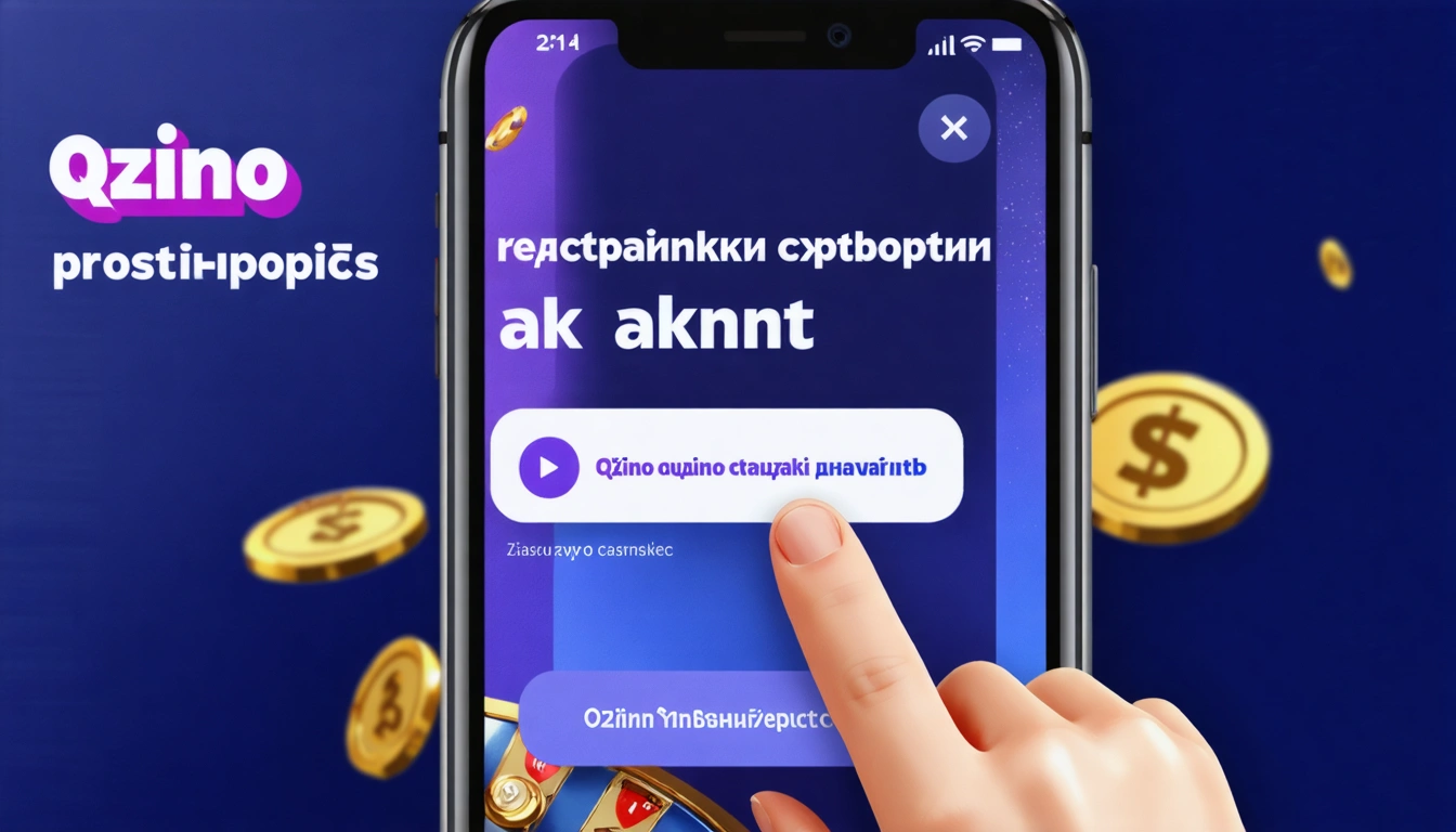 Qzino регистрация простий спосіб створити акаунт